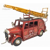 Ретро модель пожарной машины с лестницей