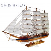 Модель корабля Барк «Симон Боливар», 50см, дерево