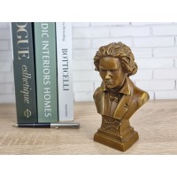 Бюст Людвиг ван Бетховен.  Бронза, высота 15 см. Антик