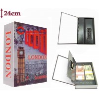Книга сейф с кодовым замком  LONDON| 24см