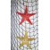 Декоративная Морская звезда  22 см комплект (2шт) желтая, красная