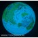 Вращающийся глобус настольный, LED подсветка  Географическая карта мира