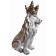Лев в короне  80 см  напольная статуэтка 
