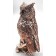 Статуэтка Сова 16 см, иск. камень, металл