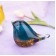 Птичка  Стеклянная фигурка в стиле Мурано. 10х7см  BlueAmber