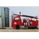 Фигурка Пожарная машина Volkswagen 1956г.,  коллекционная ретро-модель 35х15х20см, металл ART 562R